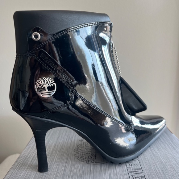 Timberland Veneda Carter Women's Zip Up Heeled Authentic Booties US 9 - Picture 3 of 8